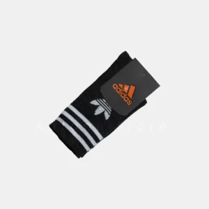 جوراب ساق بلند اسپرت آدیداس خاکستری تیره
