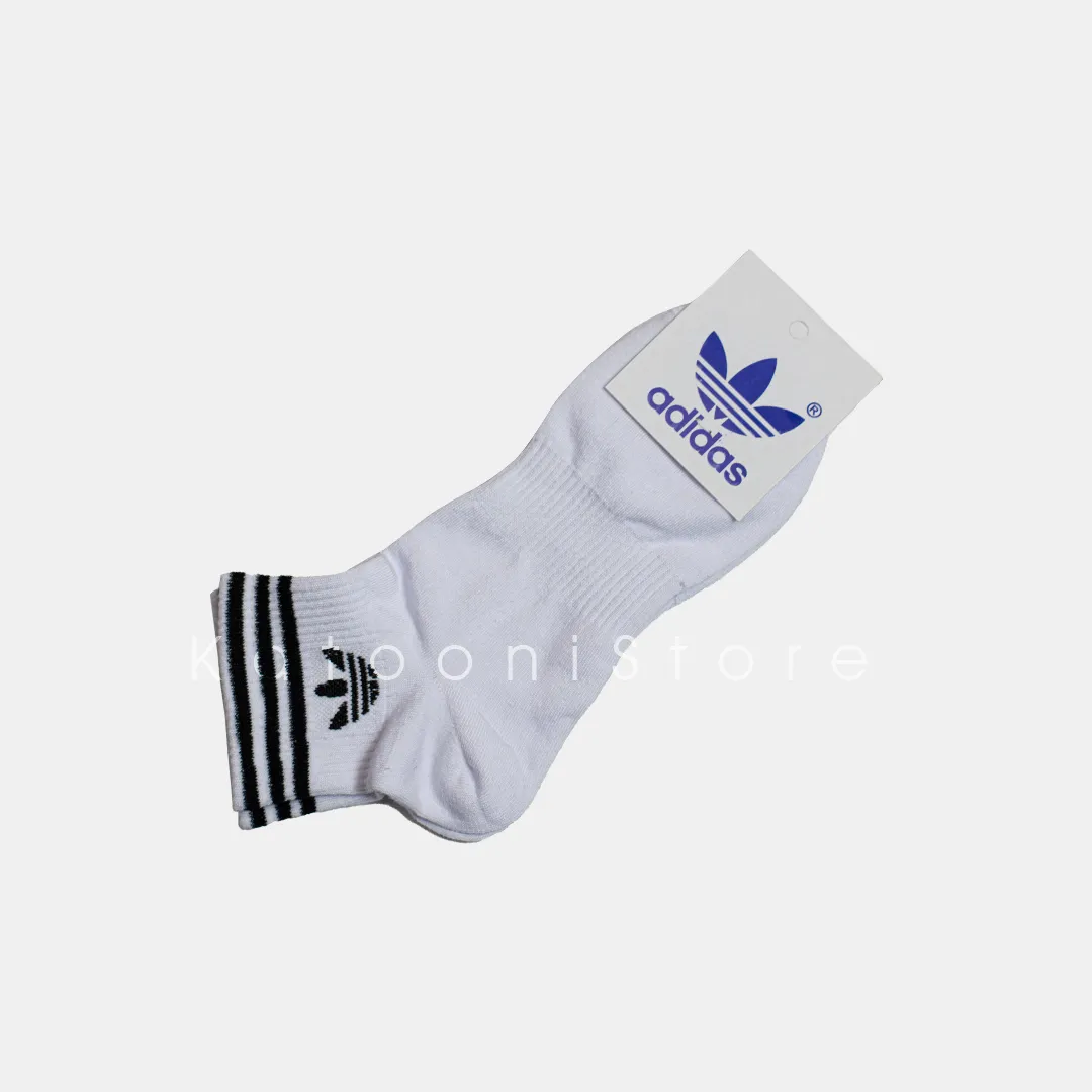 جوراب نیم ساق سفید آدیداس