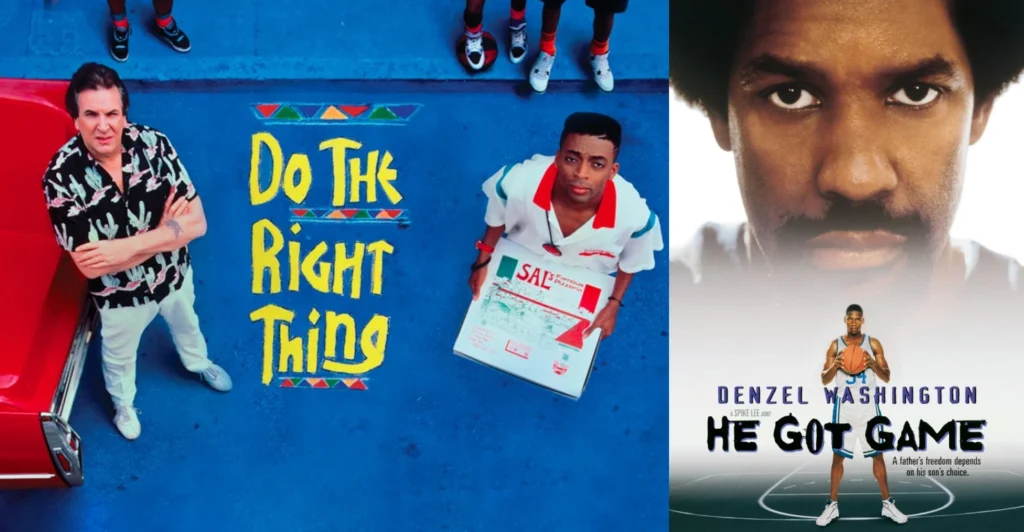 جردن 4 در فیلم های Do the right thing, He got game