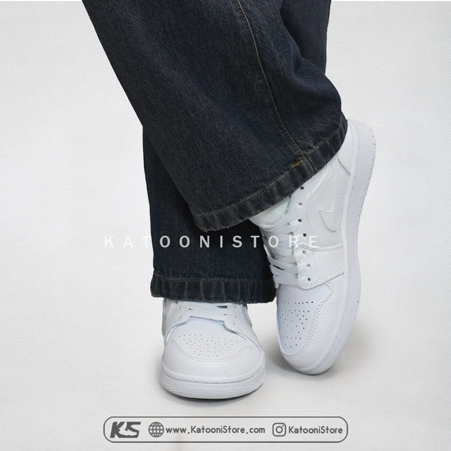 خرید air jordan 1 low triple white زنانه