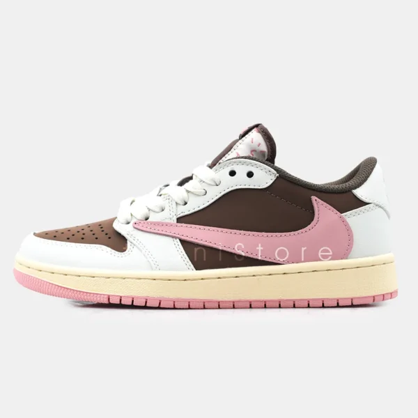 ایر جردن 1 لو دارک پونی پینک