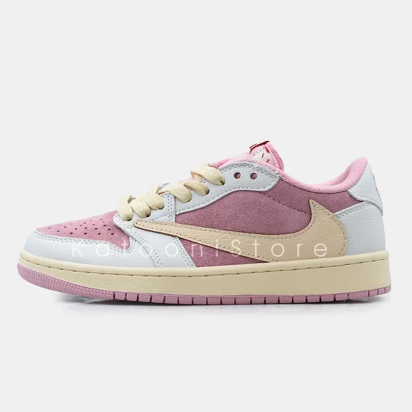 ایر جردن ۱ لو تراویس اسکات سیل شای پینک