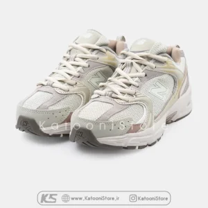 کتونی نیوبالانس 530 کرم بژ زنانه