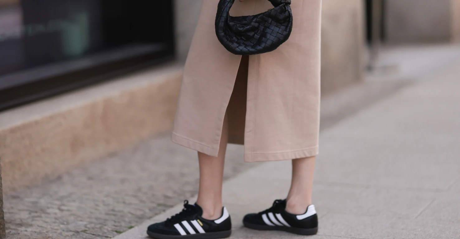 استایل با کتونی سامبا