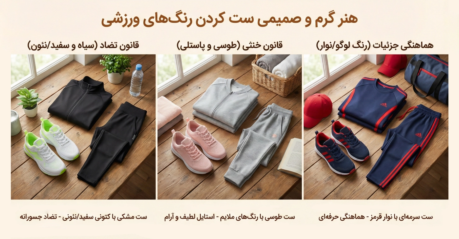 هنر ست کردن رنگ‌ها