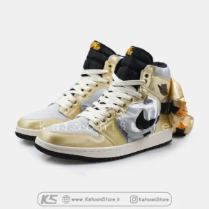 کفش نایک ایر جردن 1 های رترو یوتیلیتی نئوترال (DO8727-200)