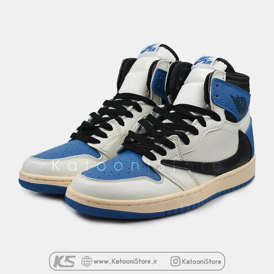 کفش نایک ایر جردن 1 های فرگمنت تراویس اسکات (DH3227-105)