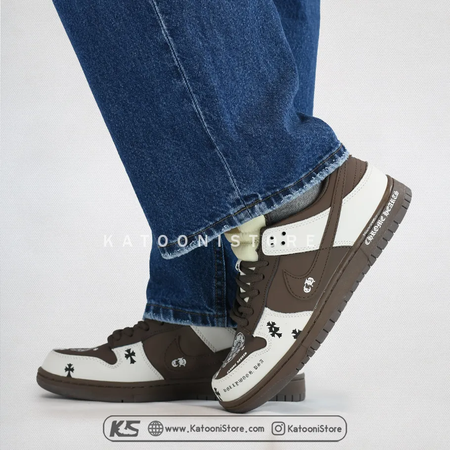مدل مردانه نایک اس بی دانک لو کروم هارتس (CD3326-302)