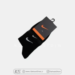 جوراب مشکی نیم ساق نایک (1011NBH)