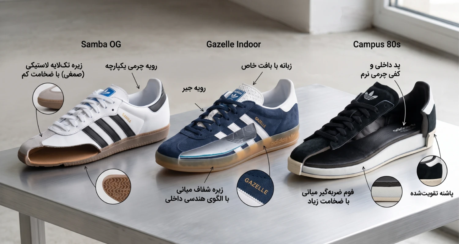 ۳ آدیداس محبوب