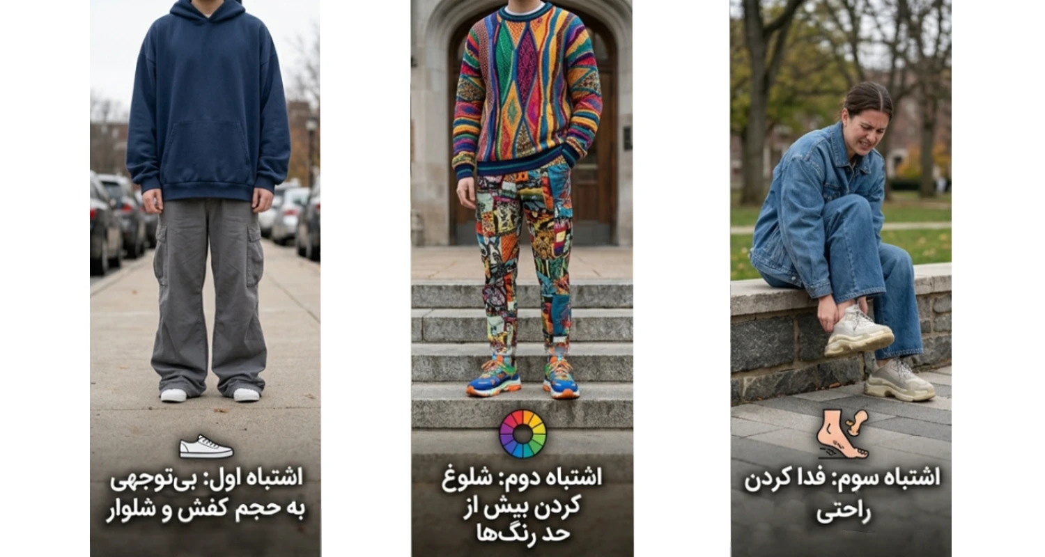اشتباهاتی که میتوانند استایل شما را نامرتب نشان دهند