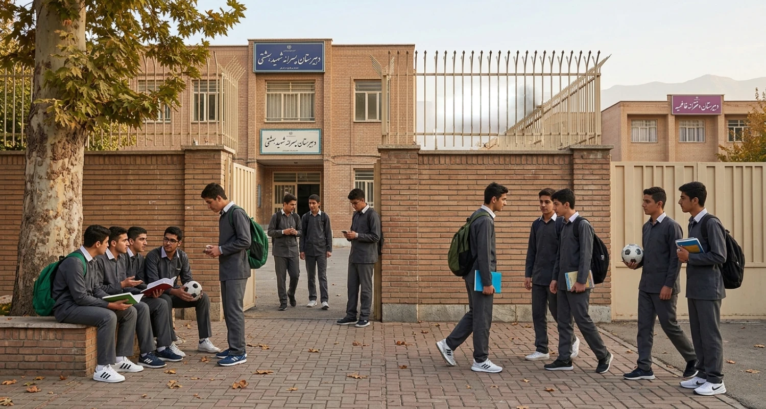 استایل مدرسه با کتونی؛ ساده، راحت و مرتب