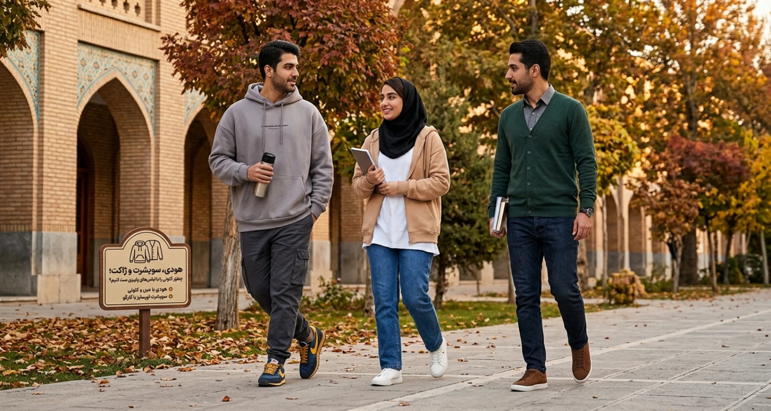 هودی، سویشرت و ژاکت؛ کتونی را با لباسهای پاییزی چطور ست کنیم؟
